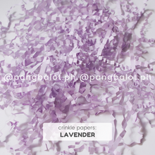 Load image into Gallery viewer, Crinkle Papers - LAVENDER (50g & 100g)