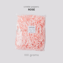 Load image into Gallery viewer, Crinkle Papers - ROSE (50g & 100g)