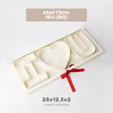 Load image into Gallery viewer, Kraftbox: LETTERS in FLIPTOP BOX (๐๐๐)