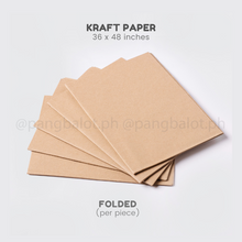 Load image into Gallery viewer, Kraft Paper (36x48 inches) - per piece (folded)