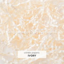 Load image into Gallery viewer, Crinkle Papers - IVORY (50g & 100g)