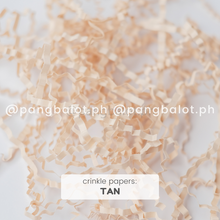 Load image into Gallery viewer, Crinkle Papers - TAN (50g & 100g)