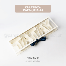 Load image into Gallery viewer, Kraftbox: LETTERS in FLIPTOP BOX (๐ฆ๐ ๐๐๐)