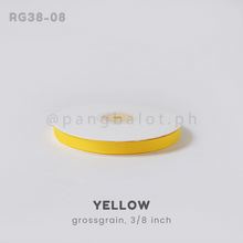 Load image into Gallery viewer, Ribbon: GROSSGRAIN, Plain - 3/8 inch (PER YARD)