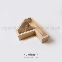 Load image into Gallery viewer, Kraftbox: NUMBERS (with window)