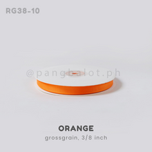 Load image into Gallery viewer, Ribbon: GROSSGRAIN, Plain - 3/8 inch (PER YARD)