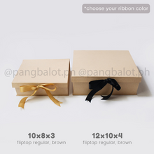 Load image into Gallery viewer, Kraftbox: Fliptop (brown, black, cream, light pink)