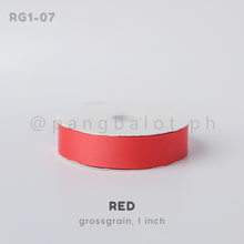 Load image into Gallery viewer, Ribbon: GROSSGRAIN, Plain - 1 inch (PER YARD)