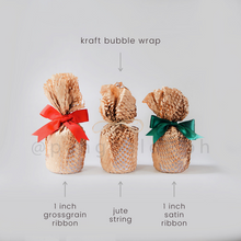 Load image into Gallery viewer, Kraft Bubble Wrap (50cm width) - 1m & 3m (folded)