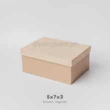 Load image into Gallery viewer, Kraftbox: BROWN (regular & window)