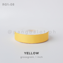 Load image into Gallery viewer, Ribbon: GROSSGRAIN, Plain - 1 inch (PER YARD)