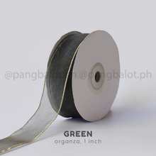 Load image into Gallery viewer, Ribbon: ORGANZA, Plain - 1 inch & 1.5 inch (PER YARD)