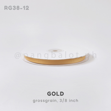 Load image into Gallery viewer, Ribbon: GROSSGRAIN, Plain - 3/8 inch (PER YARD)