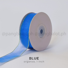 Load image into Gallery viewer, Ribbon: ORGANZA, Plain - 1 inch & 1.5 inch (PER YARD)