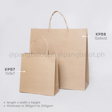 Load image into Gallery viewer, Kraft Paper Bag - THICK