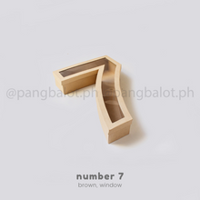 Load image into Gallery viewer, Kraftbox: NUMBERS (with window)