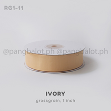 Load image into Gallery viewer, Ribbon: GROSSGRAIN, Plain - 1 inch (PER YARD)