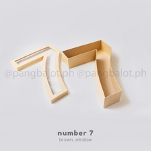 Load image into Gallery viewer, Kraftbox: NUMBERS (with window)