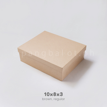 Load image into Gallery viewer, Kraftbox: BROWN (regular & window)