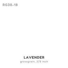 Load image into Gallery viewer, Ribbon: GROSSGRAIN, Plain - 3/8 inch (PER YARD)