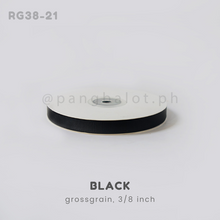 Load image into Gallery viewer, Ribbon: GROSSGRAIN, Plain - 3/8 inch (PER YARD)