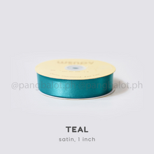 Load image into Gallery viewer, Ribbon: SATIN, double edge - 1 inch (PER YARD)