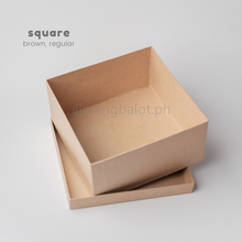 Load image into Gallery viewer, Kraftbox: BROWN (regular & window)