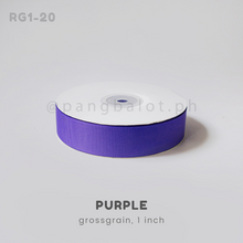 Load image into Gallery viewer, Ribbon: GROSSGRAIN, Plain - 1 inch (PER YARD)