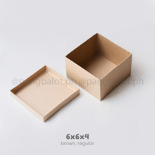 Load image into Gallery viewer, Kraftbox: BROWN (regular & window)