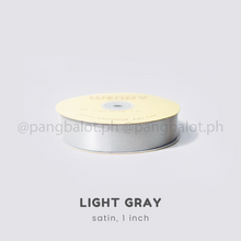 Load image into Gallery viewer, Ribbon: SATIN, double edge - 1 inch (PER YARD)