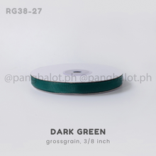 Load image into Gallery viewer, Ribbon: GROSSGRAIN, Plain - 3/8 inch (PER YARD)