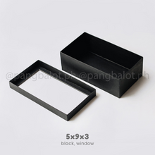 Load image into Gallery viewer, Kraftbox: BLACK (regular & window)