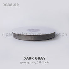 Load image into Gallery viewer, Ribbon: GROSSGRAIN, Plain - 3/8 inch (PER YARD)