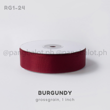 Load image into Gallery viewer, Ribbon: GROSSGRAIN, Plain - 1 inch (PER YARD)