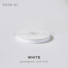 Load image into Gallery viewer, Ribbon: GROSSGRAIN, Plain - 3/8 inch (PER YARD)
