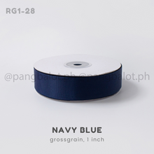 Load image into Gallery viewer, Ribbon: GROSSGRAIN, Plain - 1 inch (PER YARD)