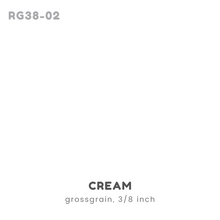 Load image into Gallery viewer, Ribbon: GROSSGRAIN, Plain - 3/8 inch (PER YARD)