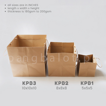 Load image into Gallery viewer, Kraft Paper Bag - THICK