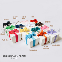 Load image into Gallery viewer, Ribbon: GROSSGRAIN, Plain - 1 inch (PER YARD)