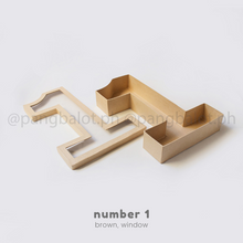 Load image into Gallery viewer, Kraftbox: NUMBERS (with window)