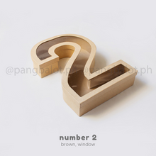 Load image into Gallery viewer, Kraftbox: NUMBERS (with window)