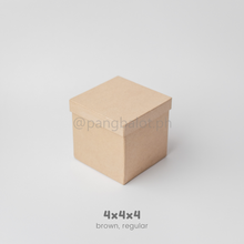 Load image into Gallery viewer, Kraftbox: BROWN (regular & window)