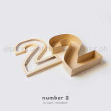Load image into Gallery viewer, Kraftbox: NUMBERS (with window)
