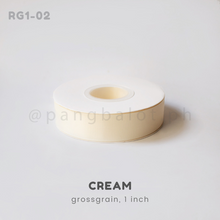 Load image into Gallery viewer, Ribbon: GROSSGRAIN, Plain - 1 inch (PER YARD)