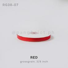 Load image into Gallery viewer, Ribbon: GROSSGRAIN, Plain - 3/8 inch (PER YARD)