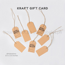 Load image into Gallery viewer, Gift Card (kraft), 300gsm
