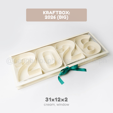 Load image into Gallery viewer, Kraftbox: LETTERS in FLIPTOP BOX (𝗕𝗜𝗚)
