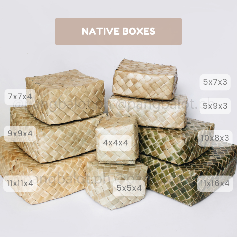 Manatan Box Native Pandan - Box – pangbalotph