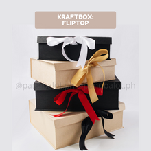 Load image into Gallery viewer, Kraftbox: Fliptop (brown, black, cream)
