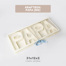 Load image into Gallery viewer, Kraftbox: LETTERS in FLIPTOP BOX (𝗕𝗜𝗚)
